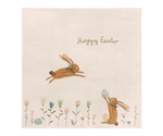 18-9102-00 Napkin Happy Easter Field fra Maileg - Tinashjem